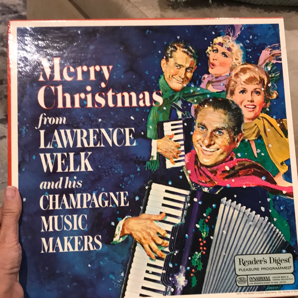 Lawrence Welk - Merry Christmas Box Set 1970 NM vintage vinyl